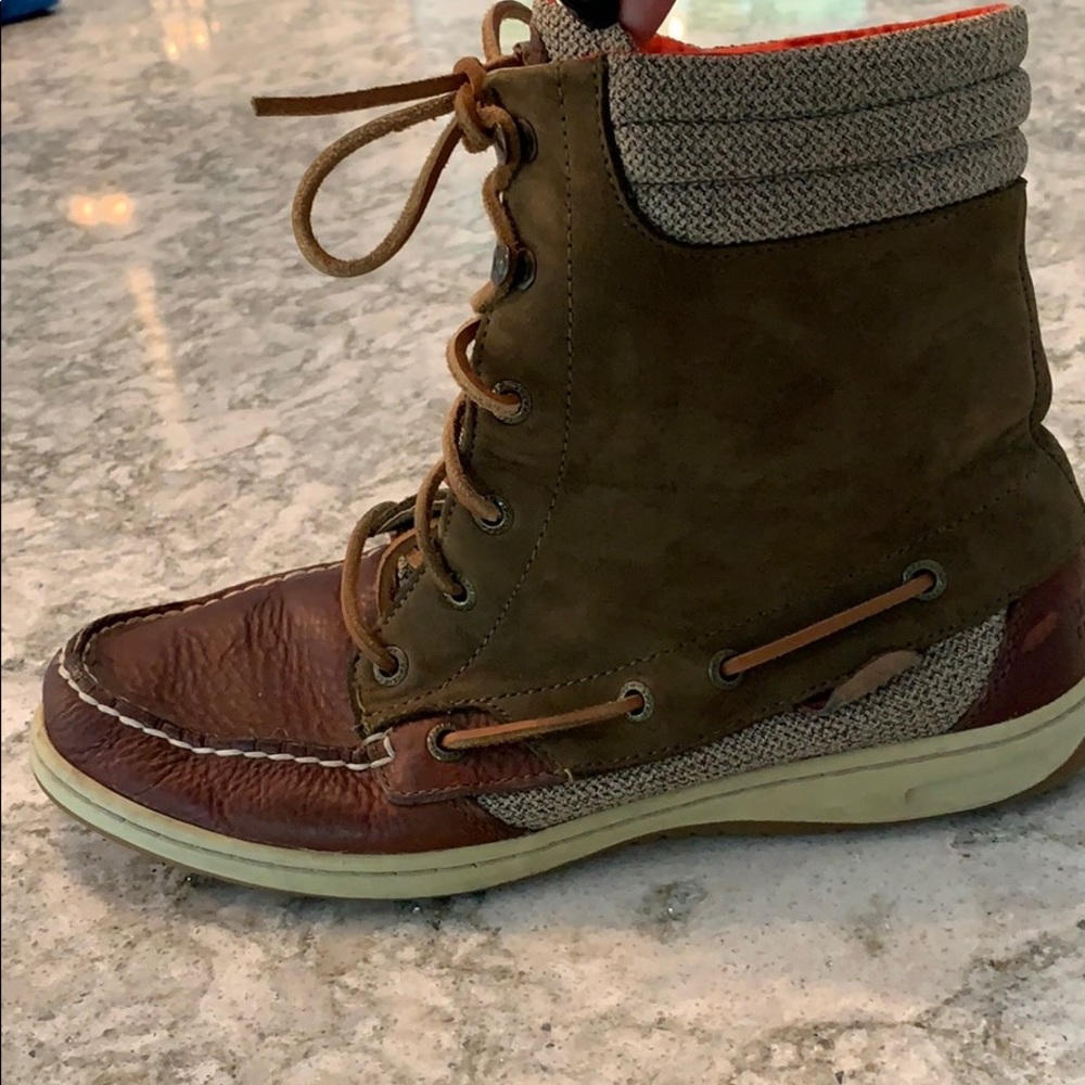 Sperry Combat Boots